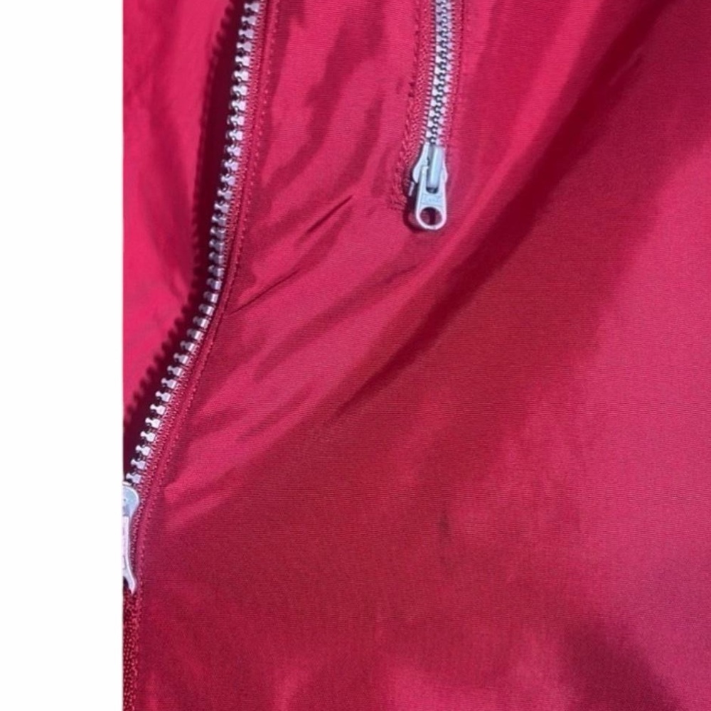Men’s Y2K Abercrombie Jacket Red Size Small - Picture 2 of 2